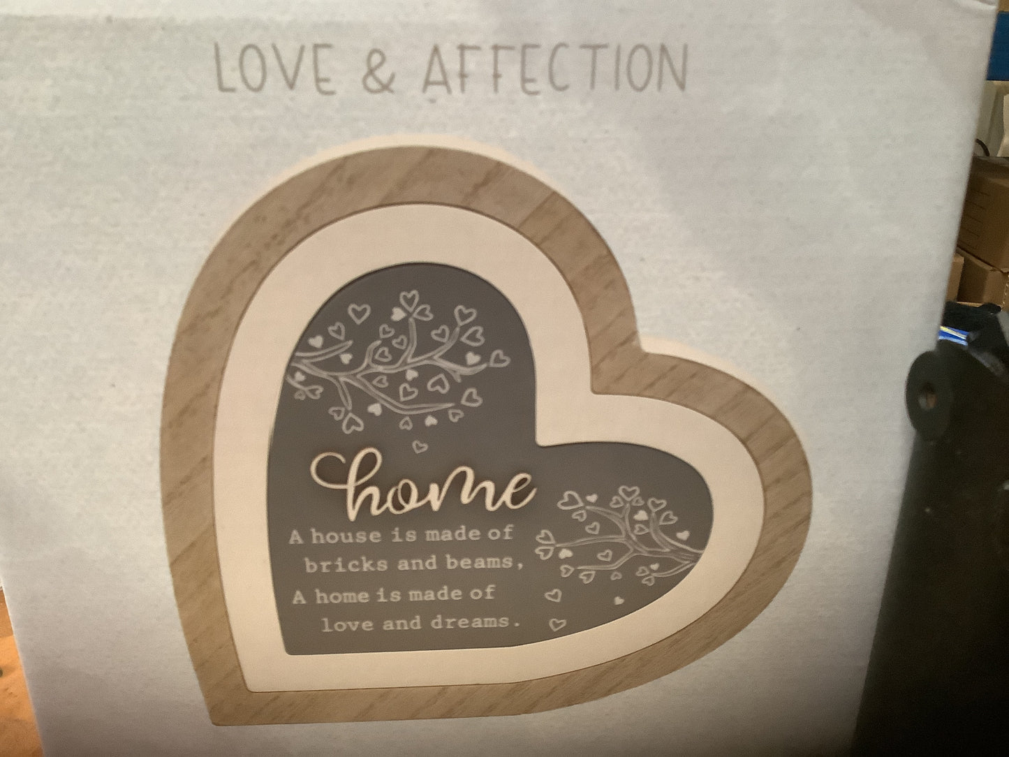 Love & affection home sign