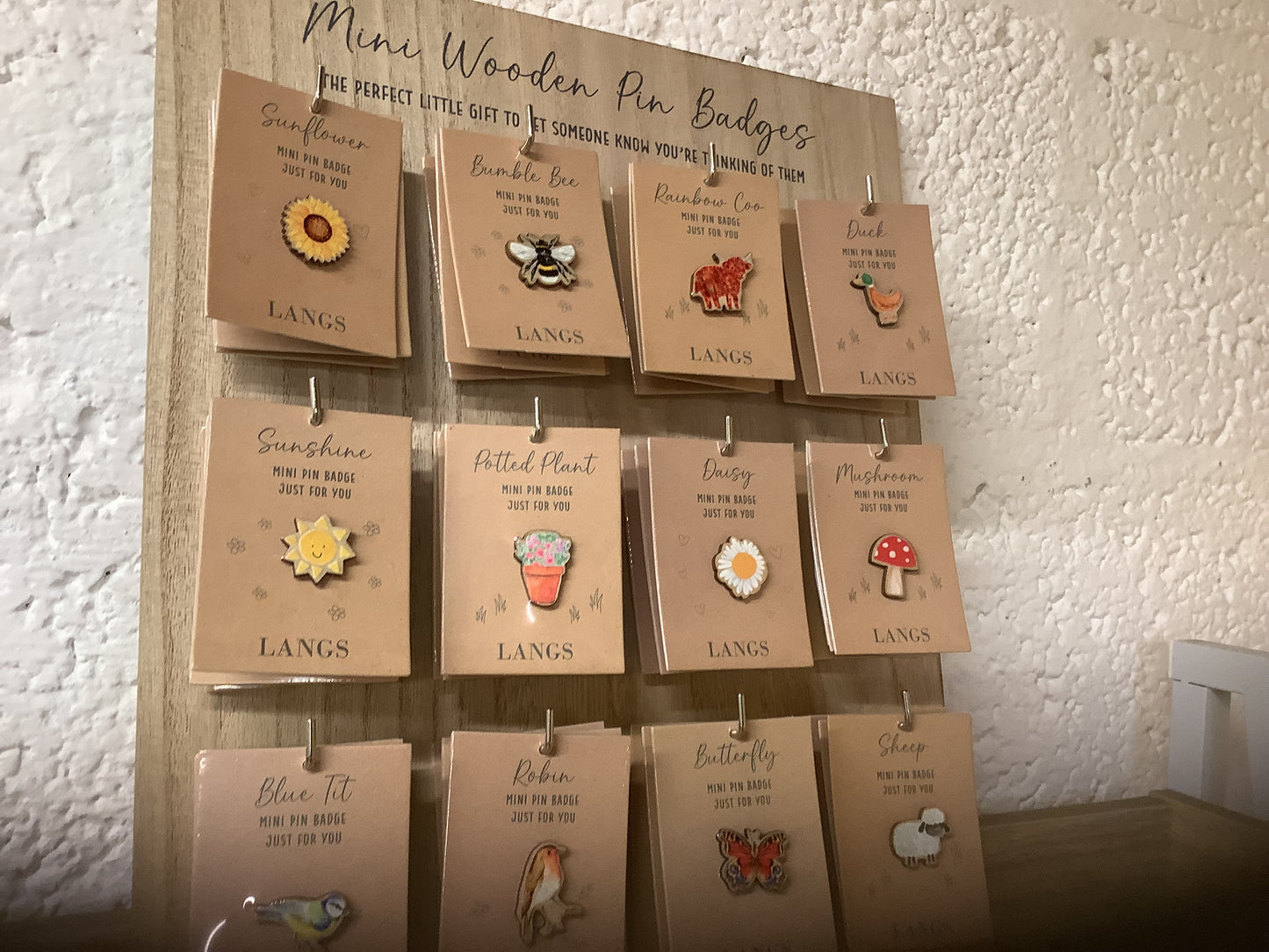 Pin badges