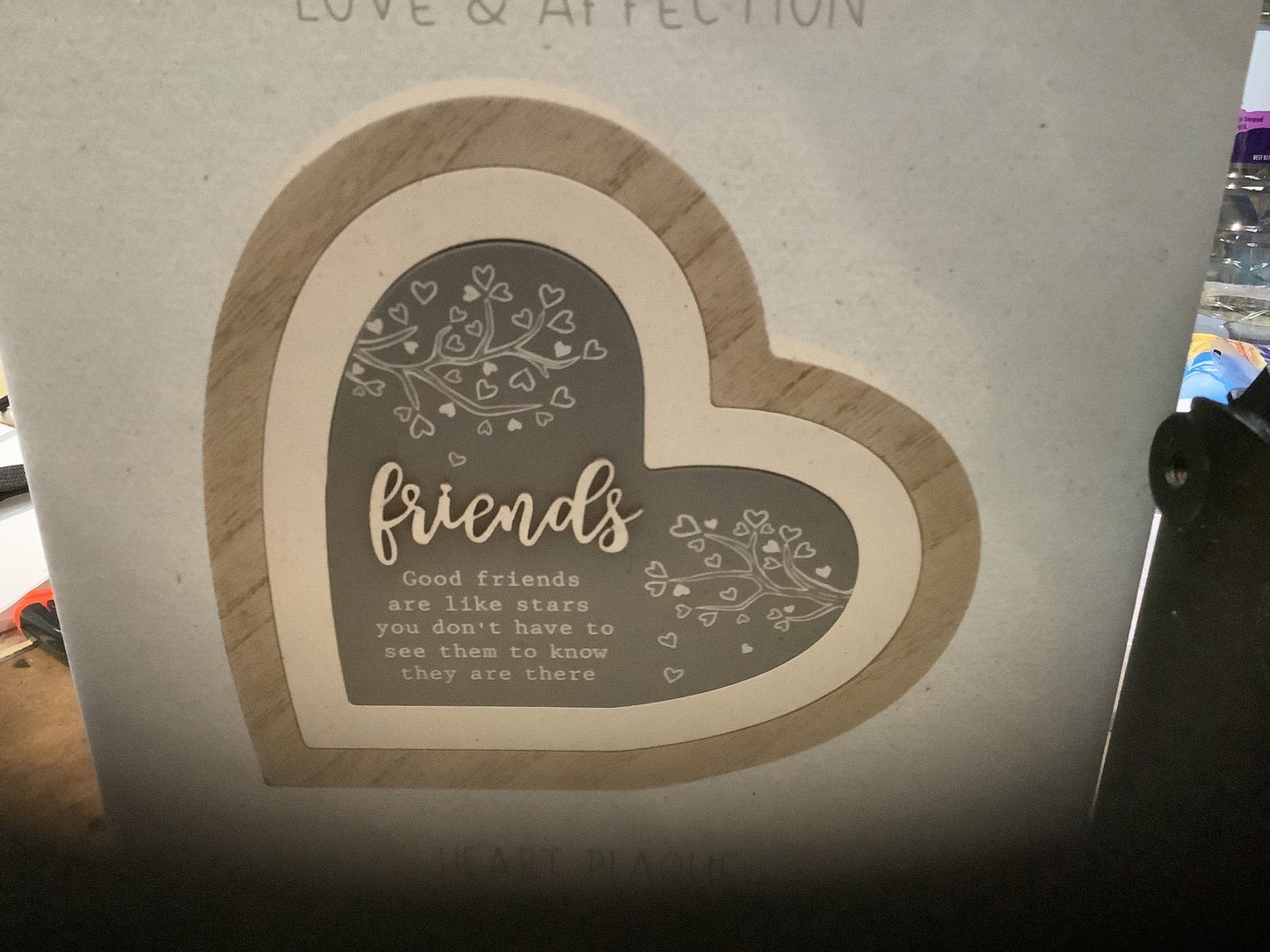 Love & affection friend heart quote