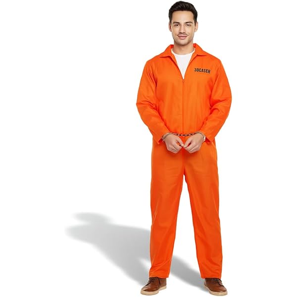 Fancy dress Prisoners overalls