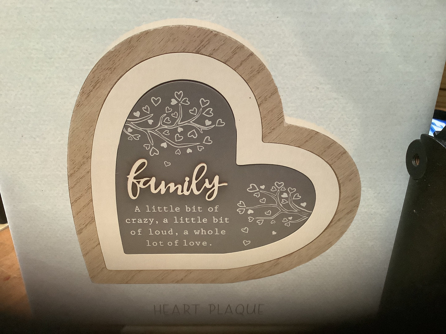 Love &affection family quote sign
