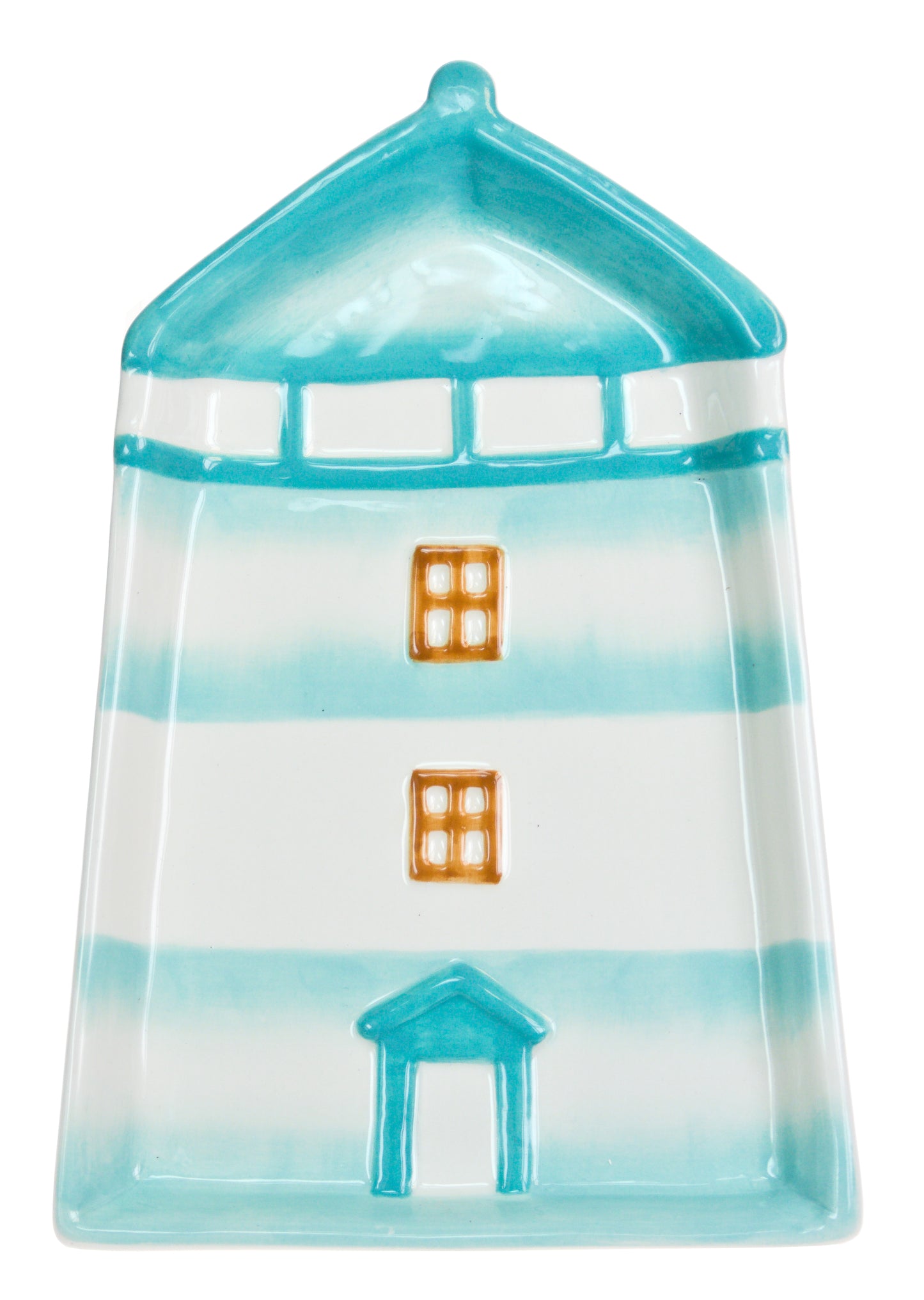 Ceramic lighthouse plate