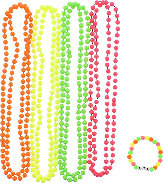 Fancy dress neon necklace