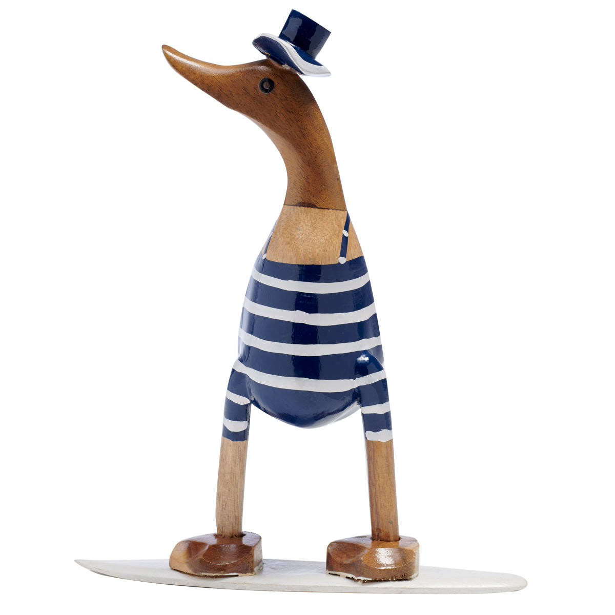 Male Duck on surfboard