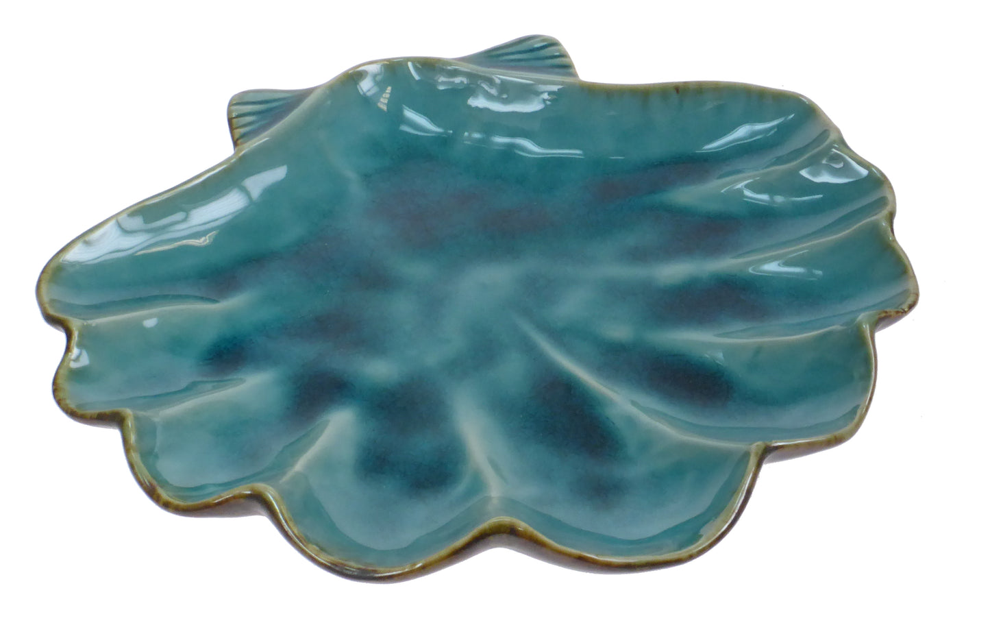 Ceramic shell dish