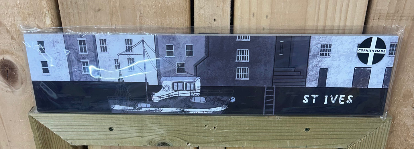 St Ives Harbour Sign