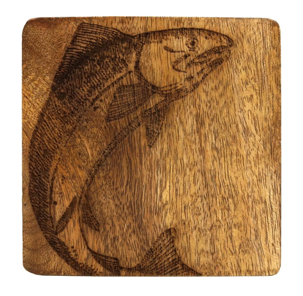 S/4 Salmon Design Coasters