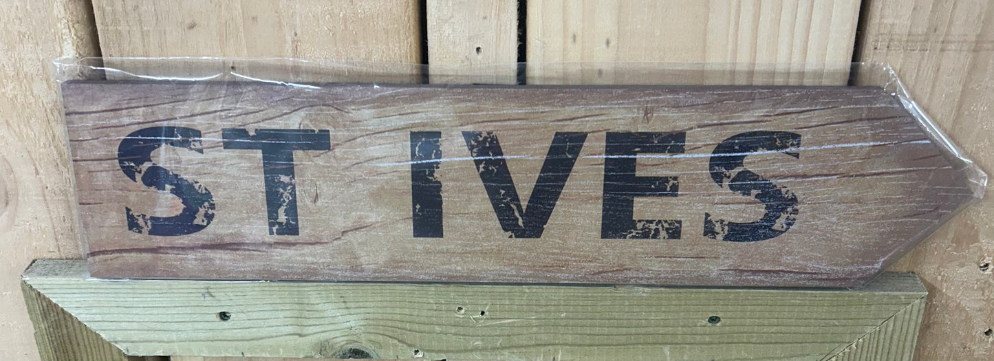 St Ives Sign