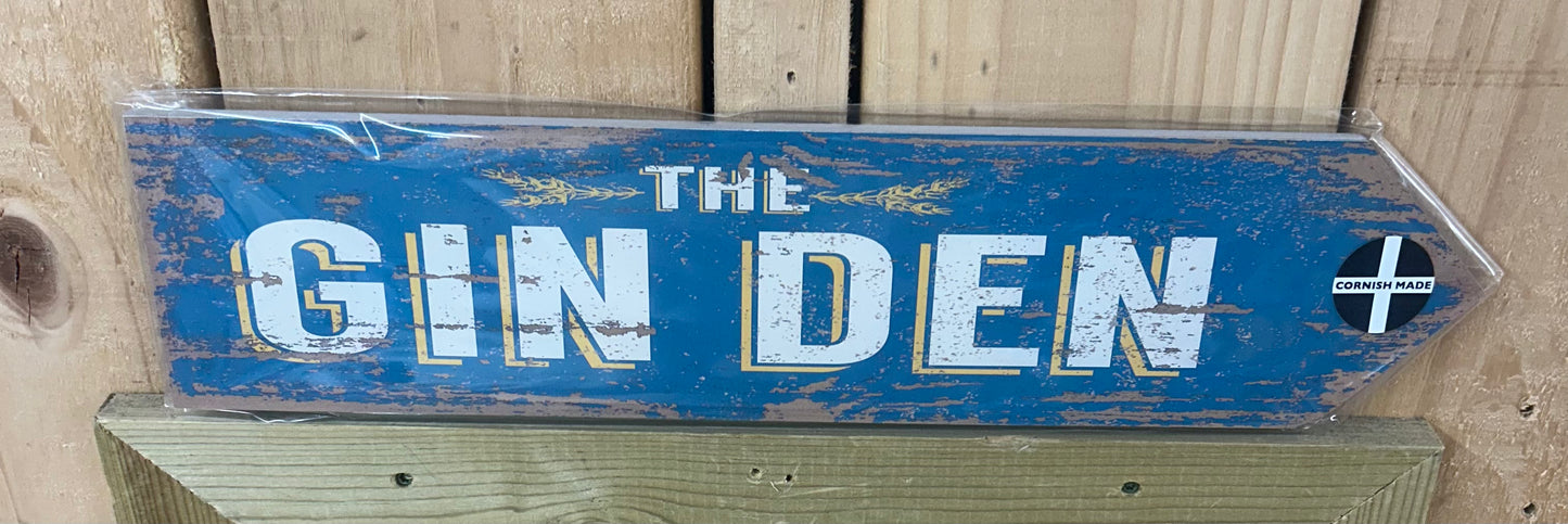 The Gin Den Sign