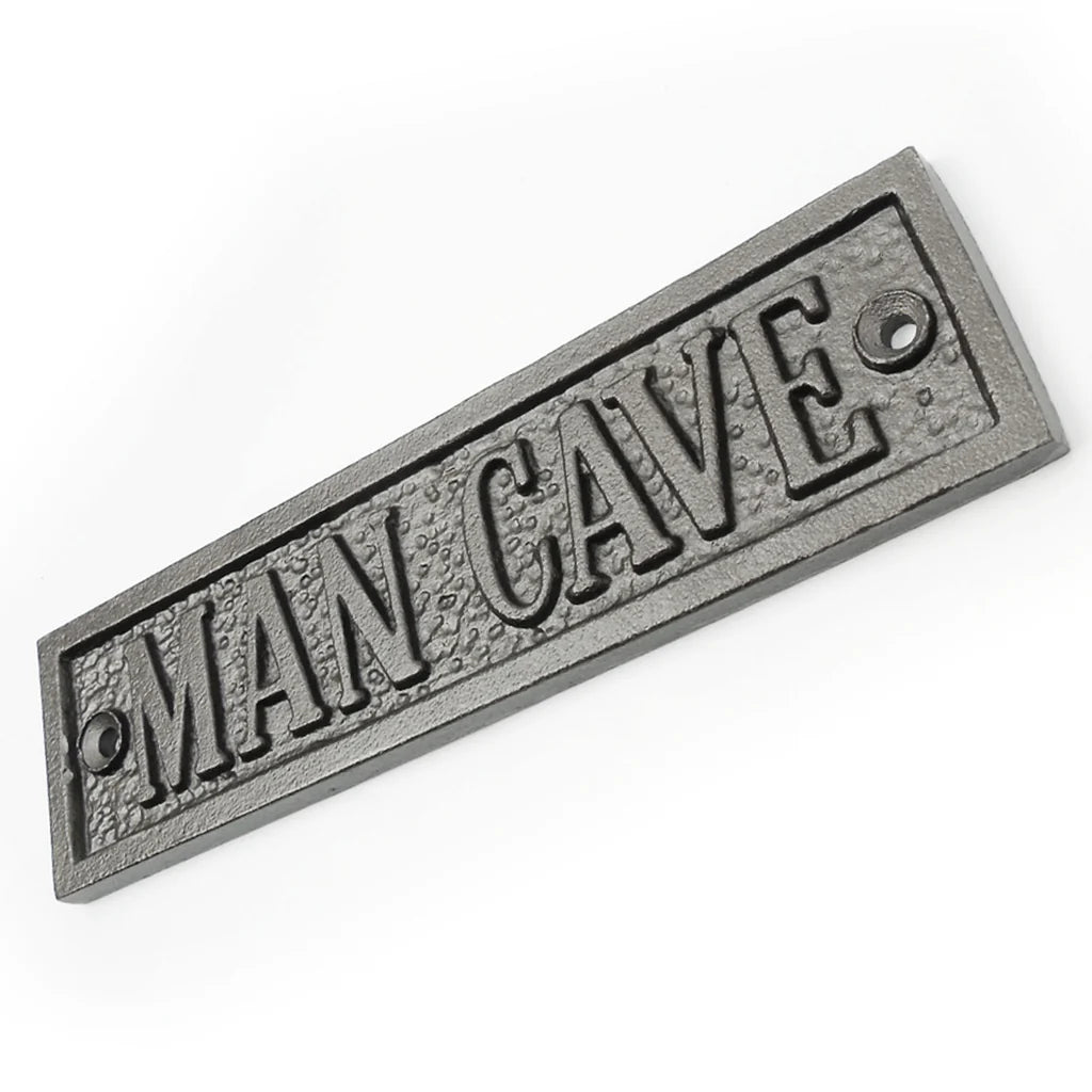Man cave door sign
