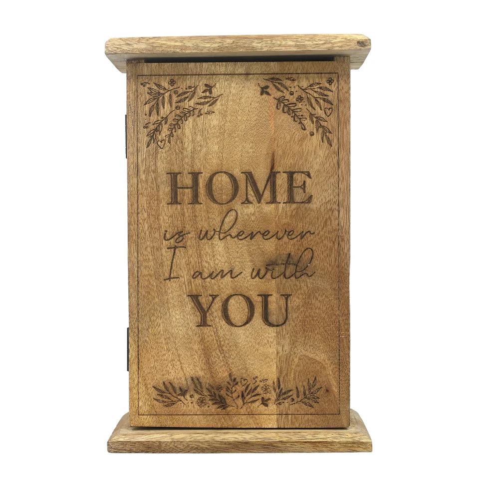 Wooden key cabinet