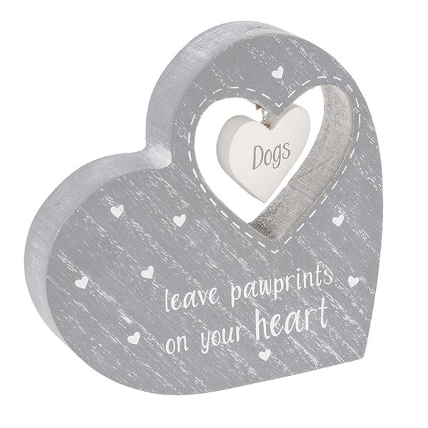 Heart to heart dog