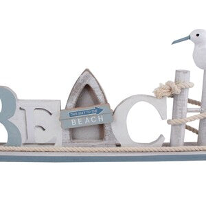 Beach standing plaque