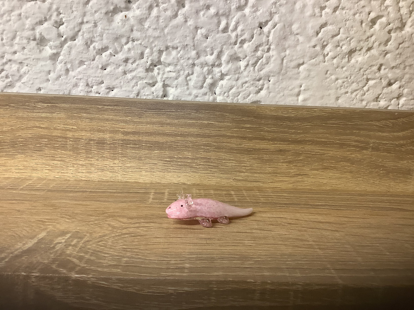 Glass Pink axolotl