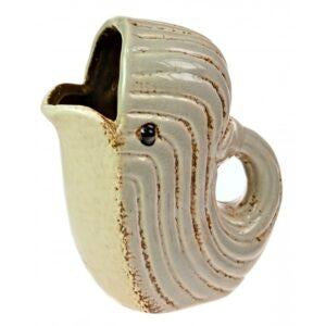Ceramic small whale jug