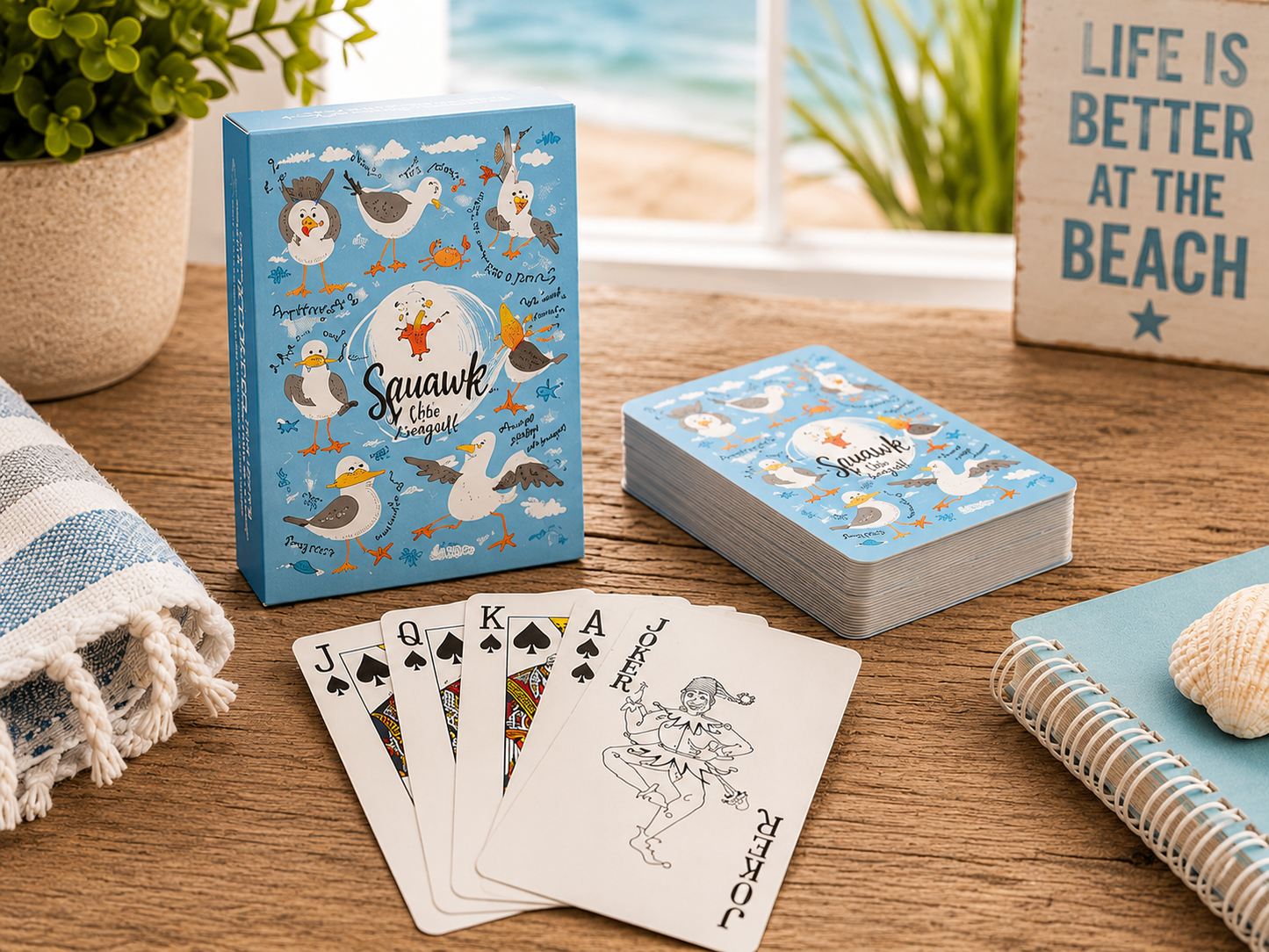 Squawk playing cards
