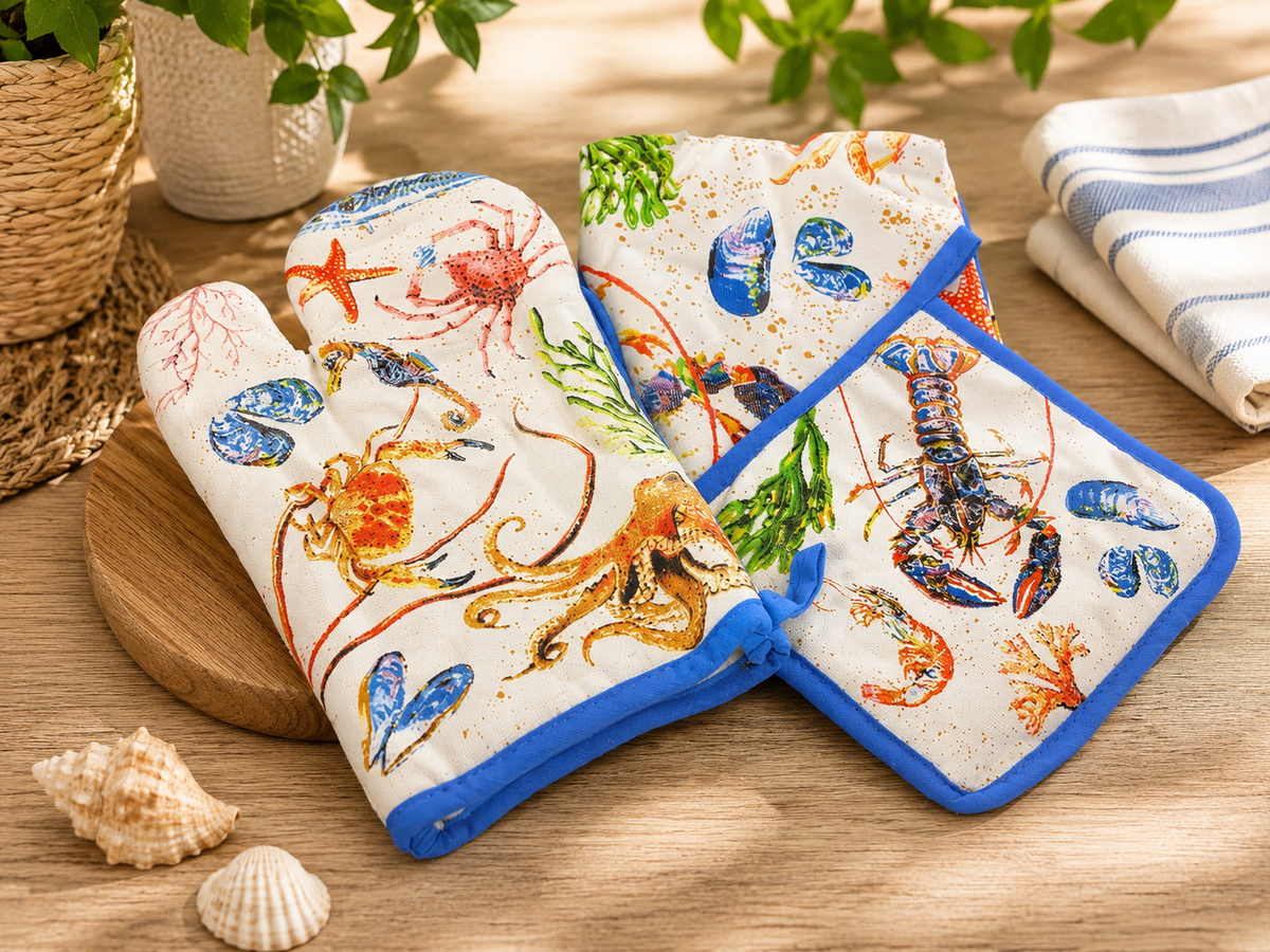 Fruits de mer kitchen set