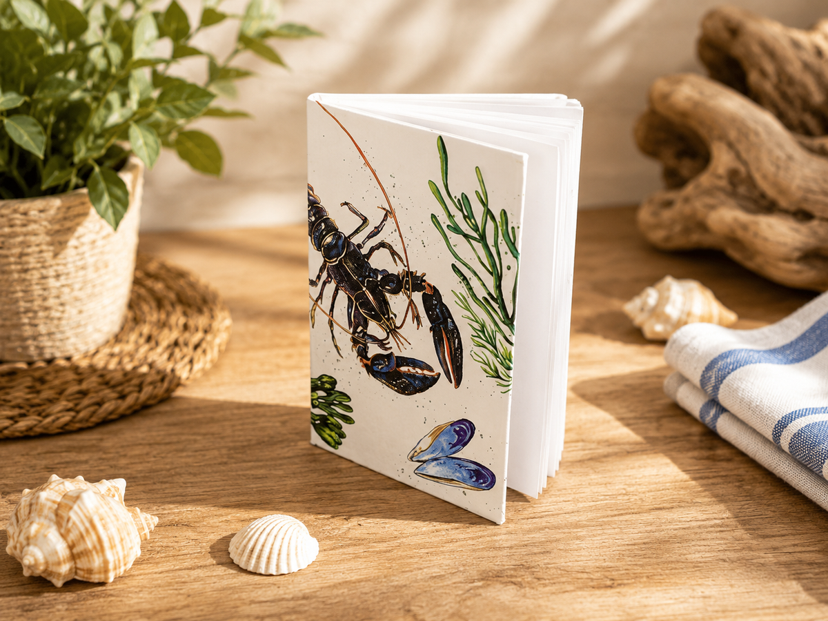Fruits de mer mini notebook