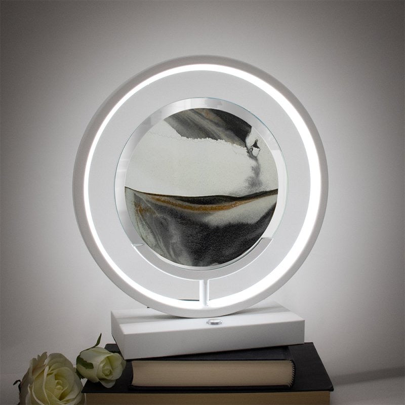 Quicksand lamp Black & White