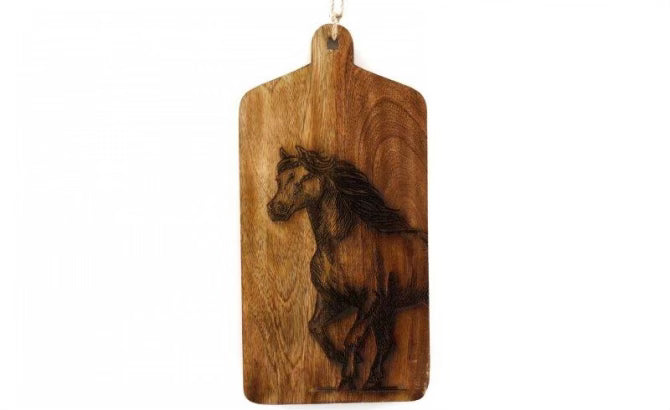Horse Design Cheese Board