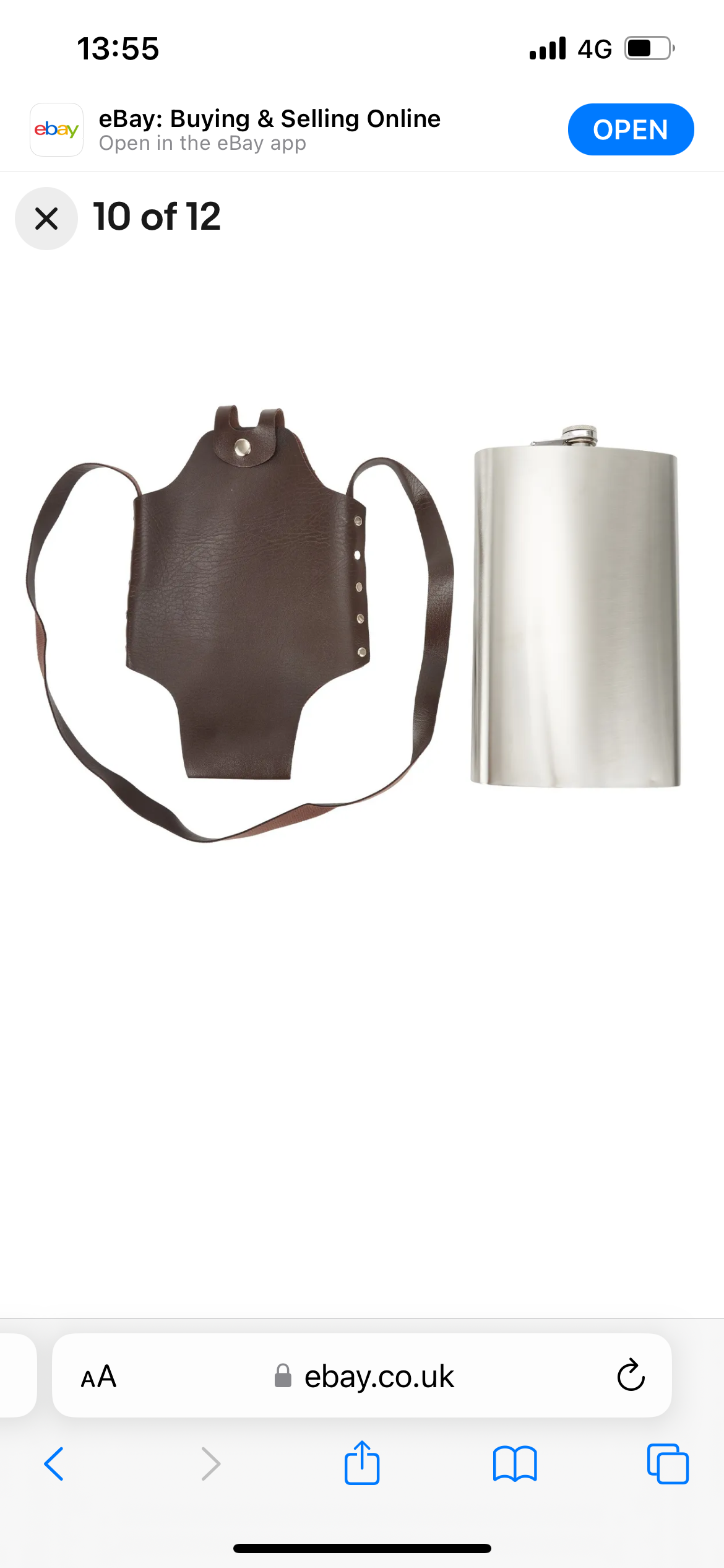 Jumbo Hip Flask