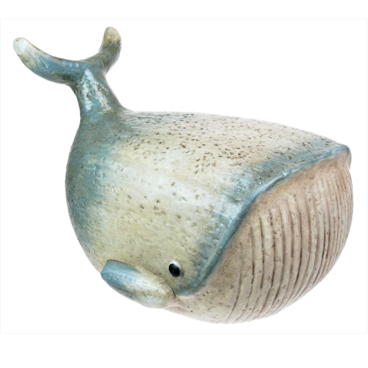 Ceramic Whale Ornament
