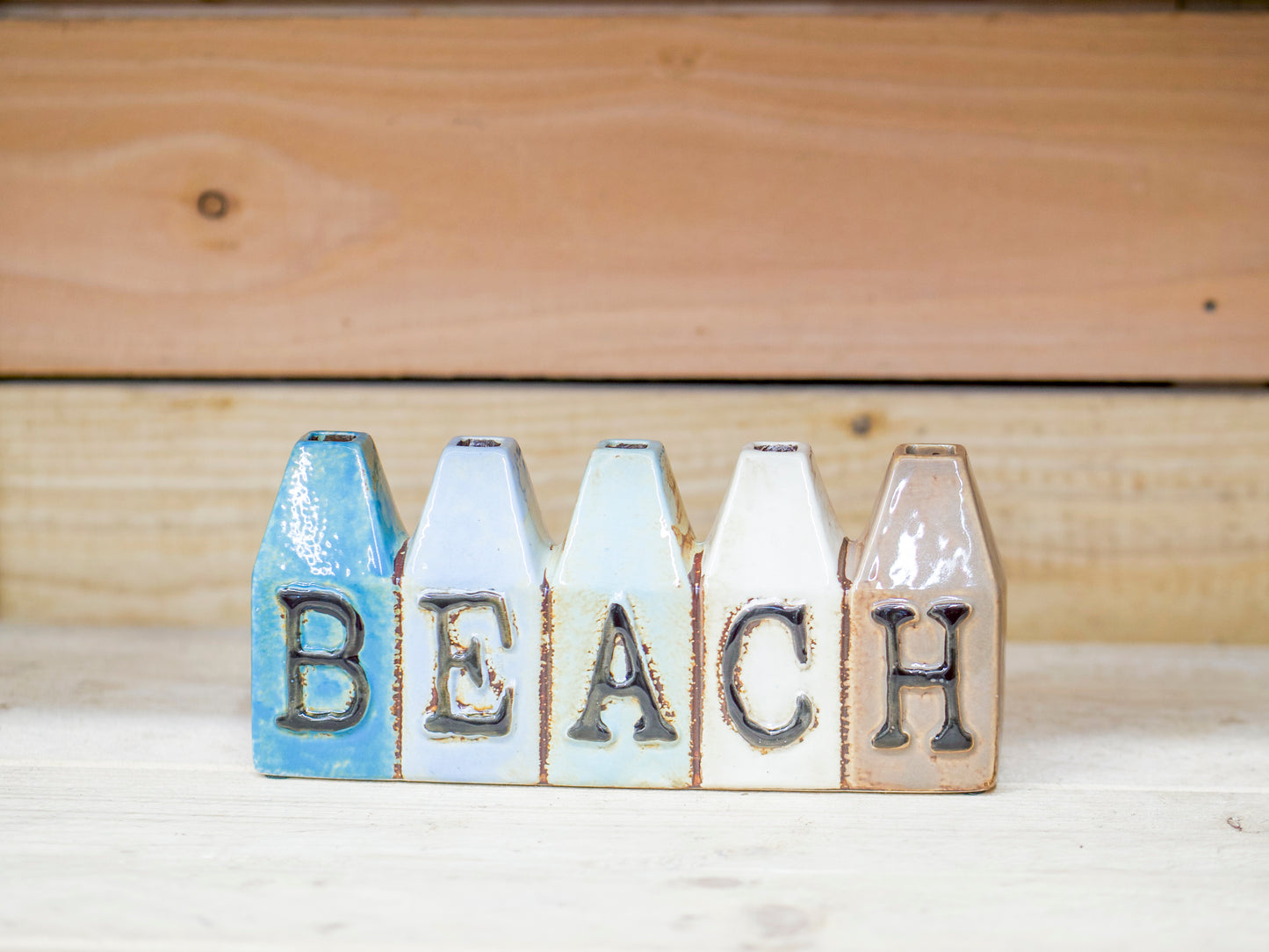 Ceramic BEACH Table Flower Display