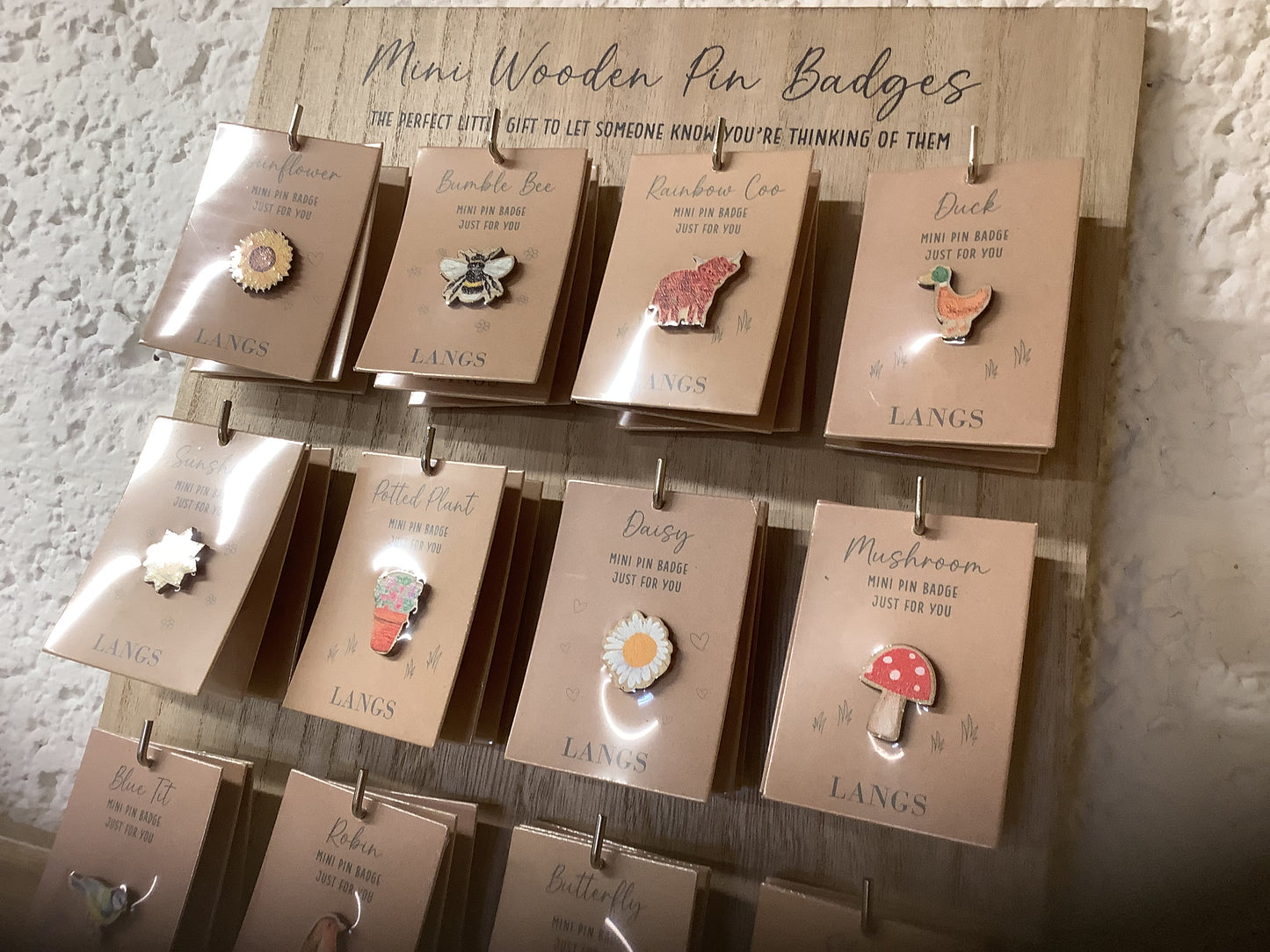 Pin badges