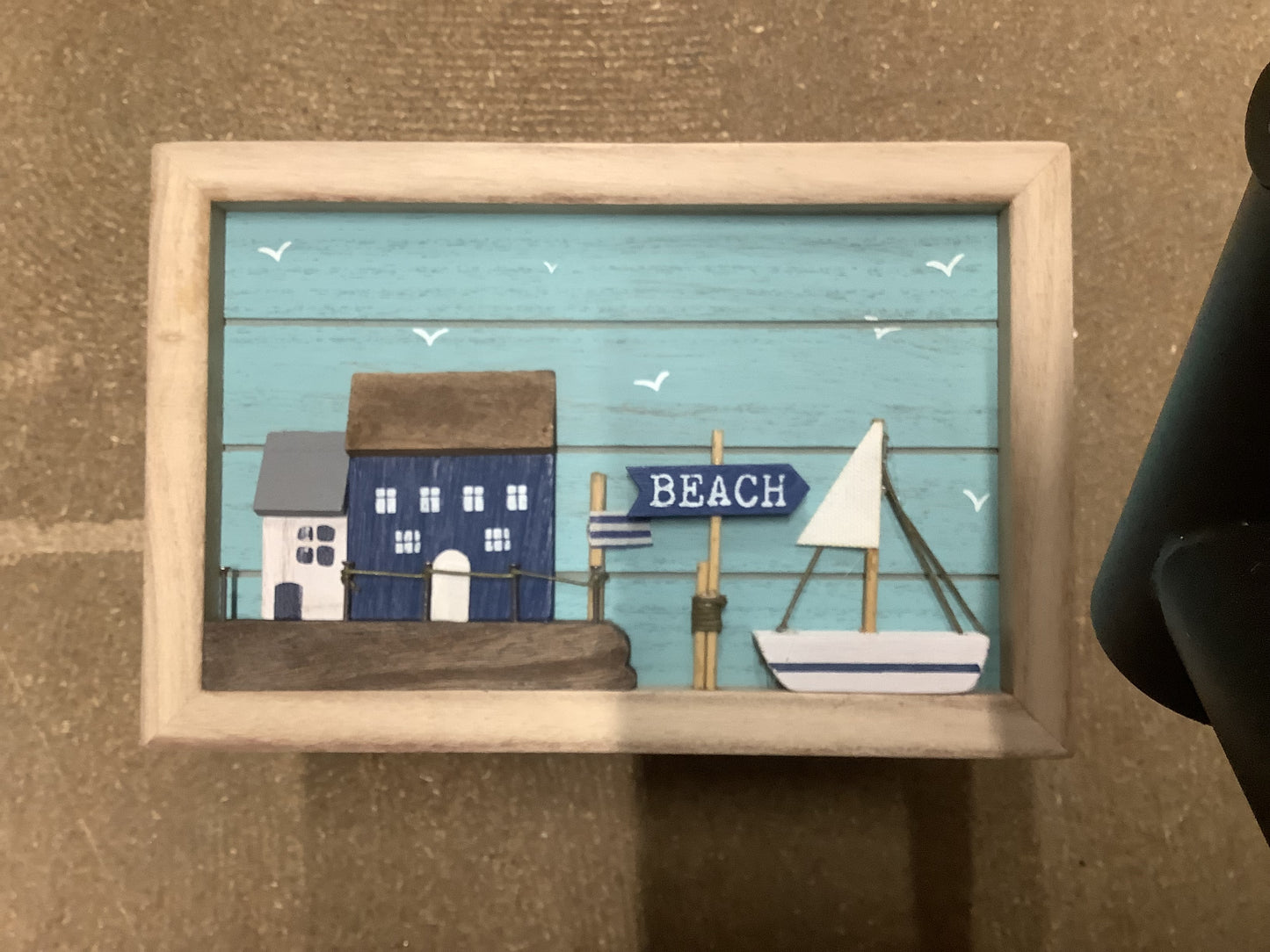 Beach themed tea box