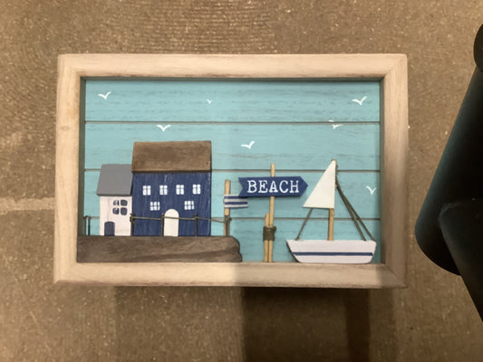 Beach themed tea box