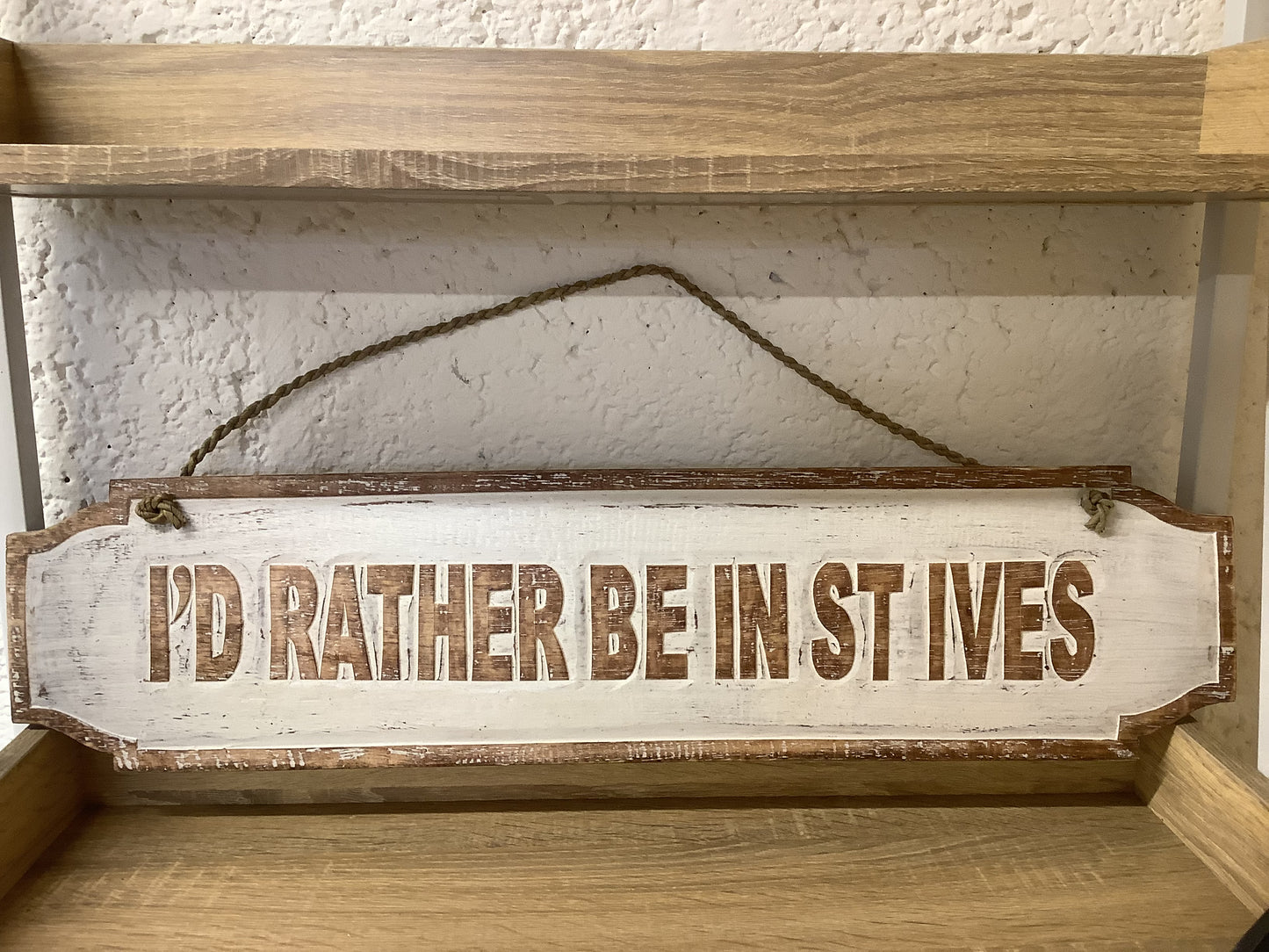 St Ives hanging plaque
