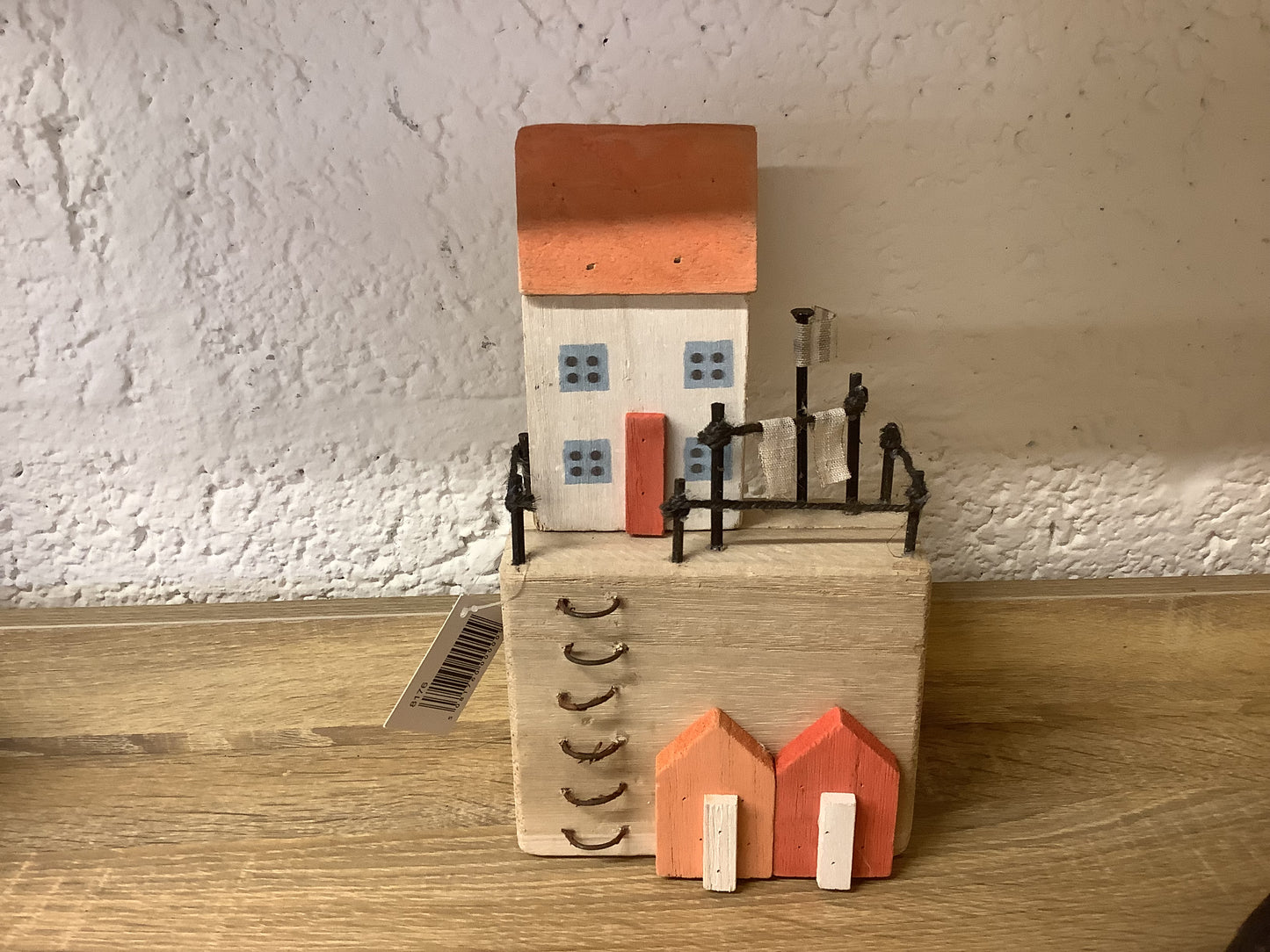 Wooden harbour house