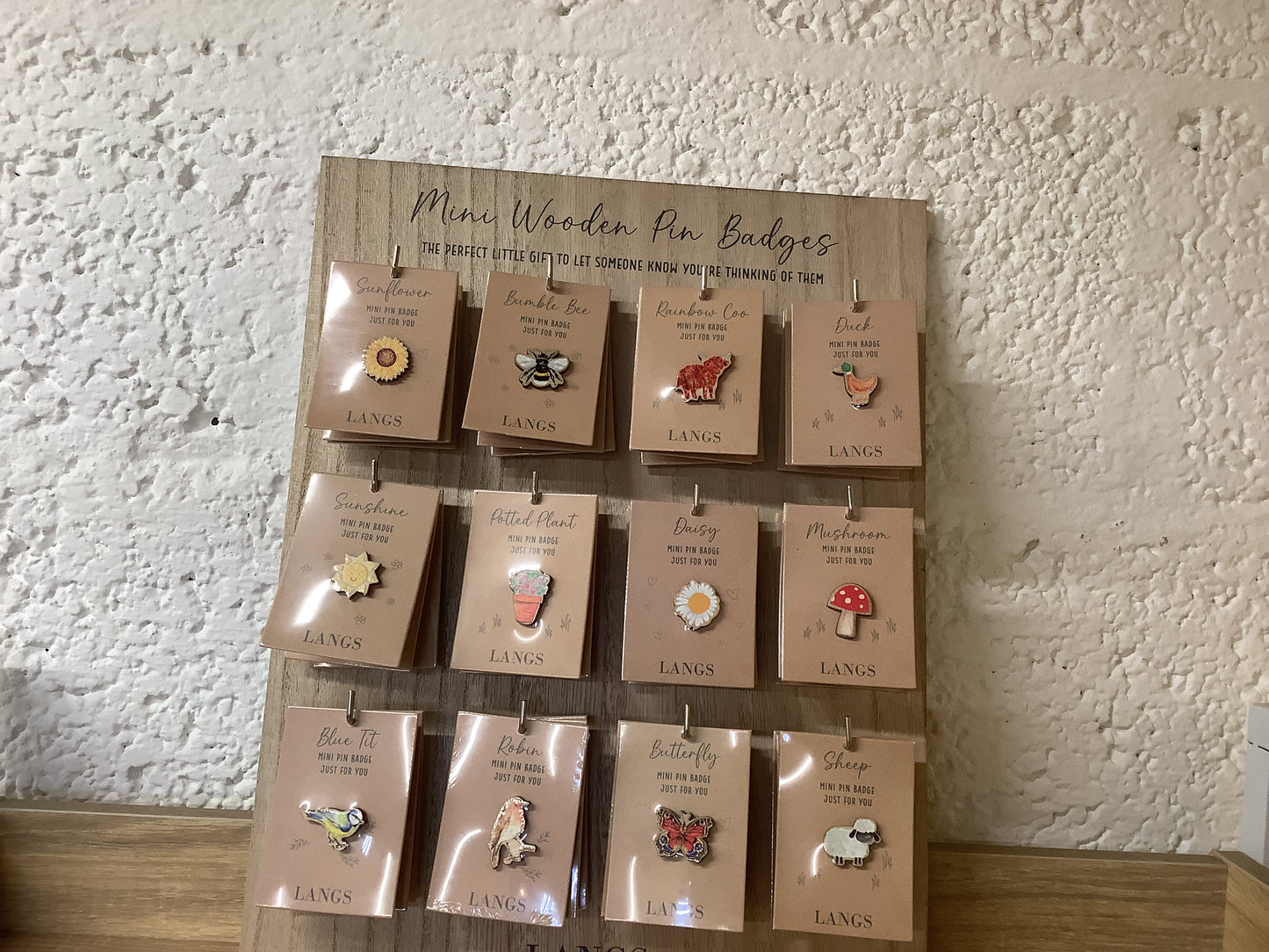 Pin badges