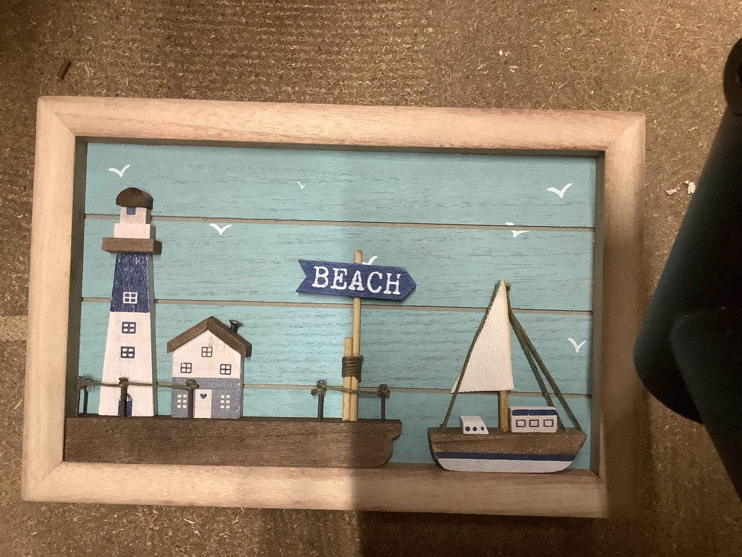 Beach themed tea box