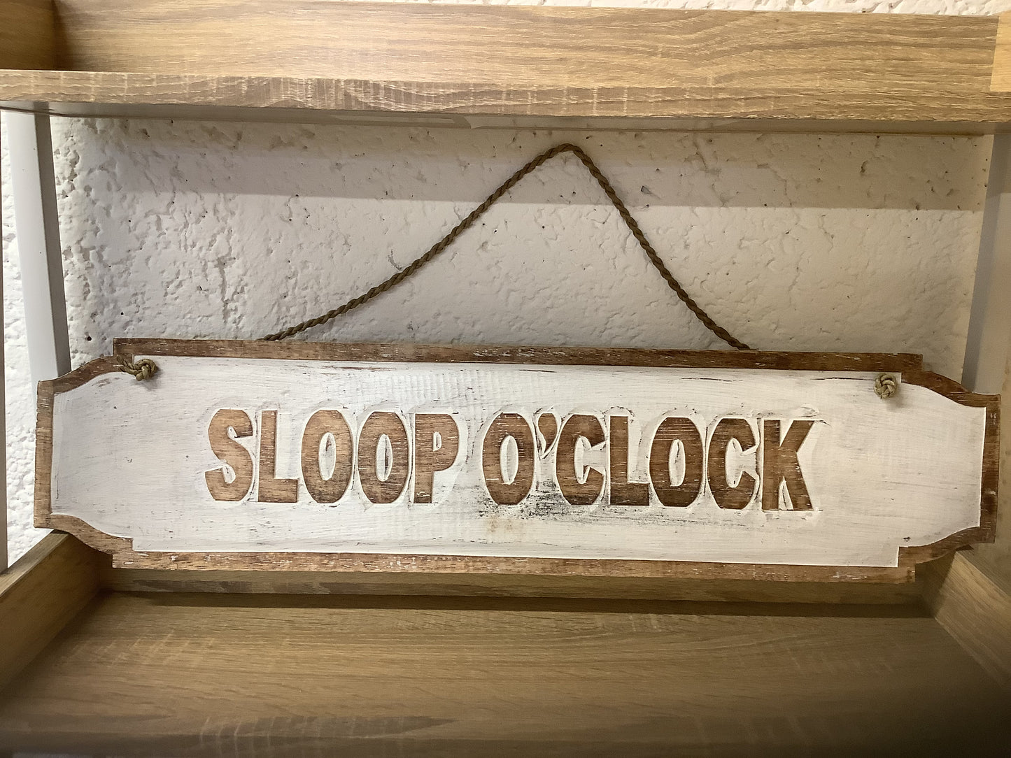Wooden hanging plaque