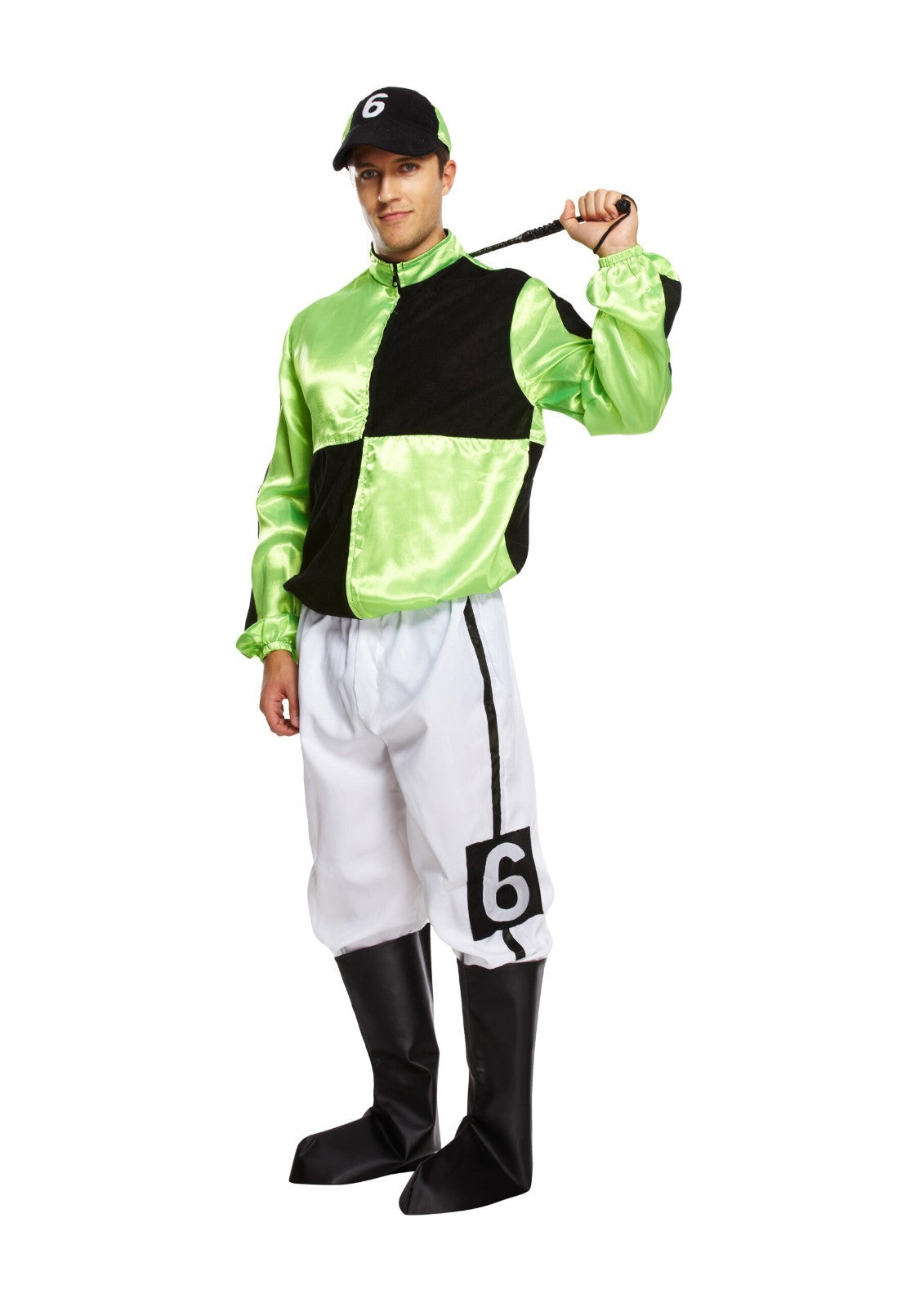 Fancy dress Jockey greeen and black