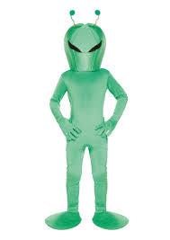 Fancy dress kids alien costume