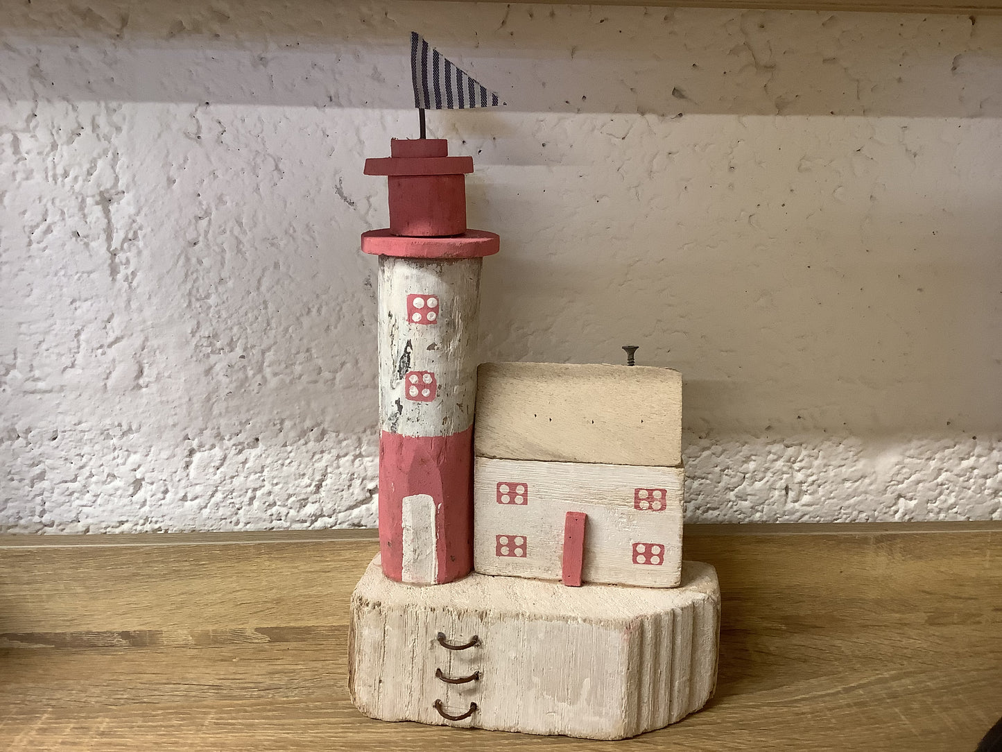 Wooden lighthouse