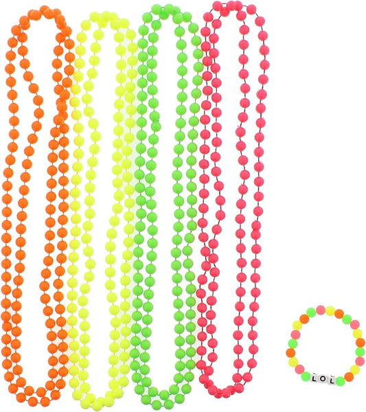 Fancy dress neon necklace
