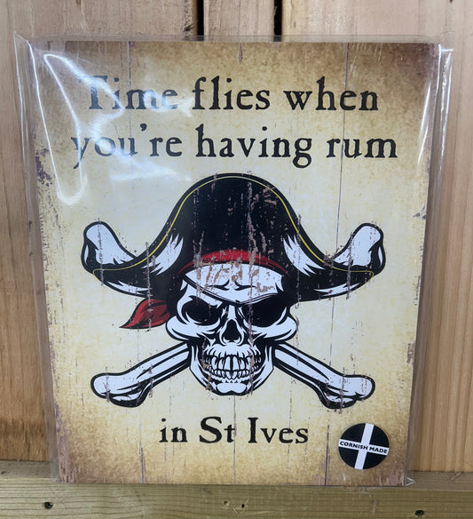 St Ives Pirate Sign