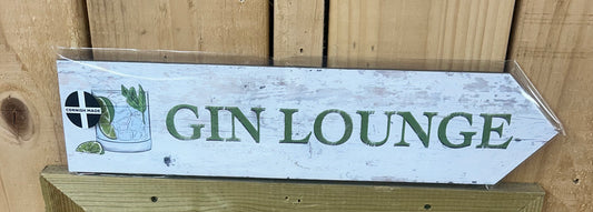 Gin Lounge Sign