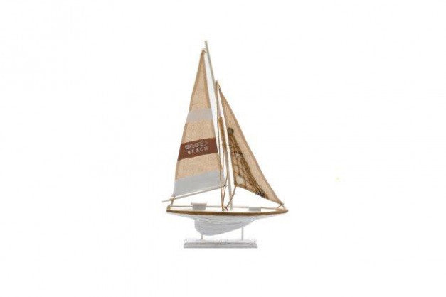 Natural sailing boat