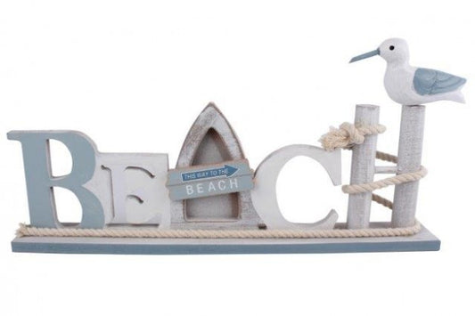Seashore Beach Standing Plaque