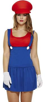 Fancy dress Super work woman red
