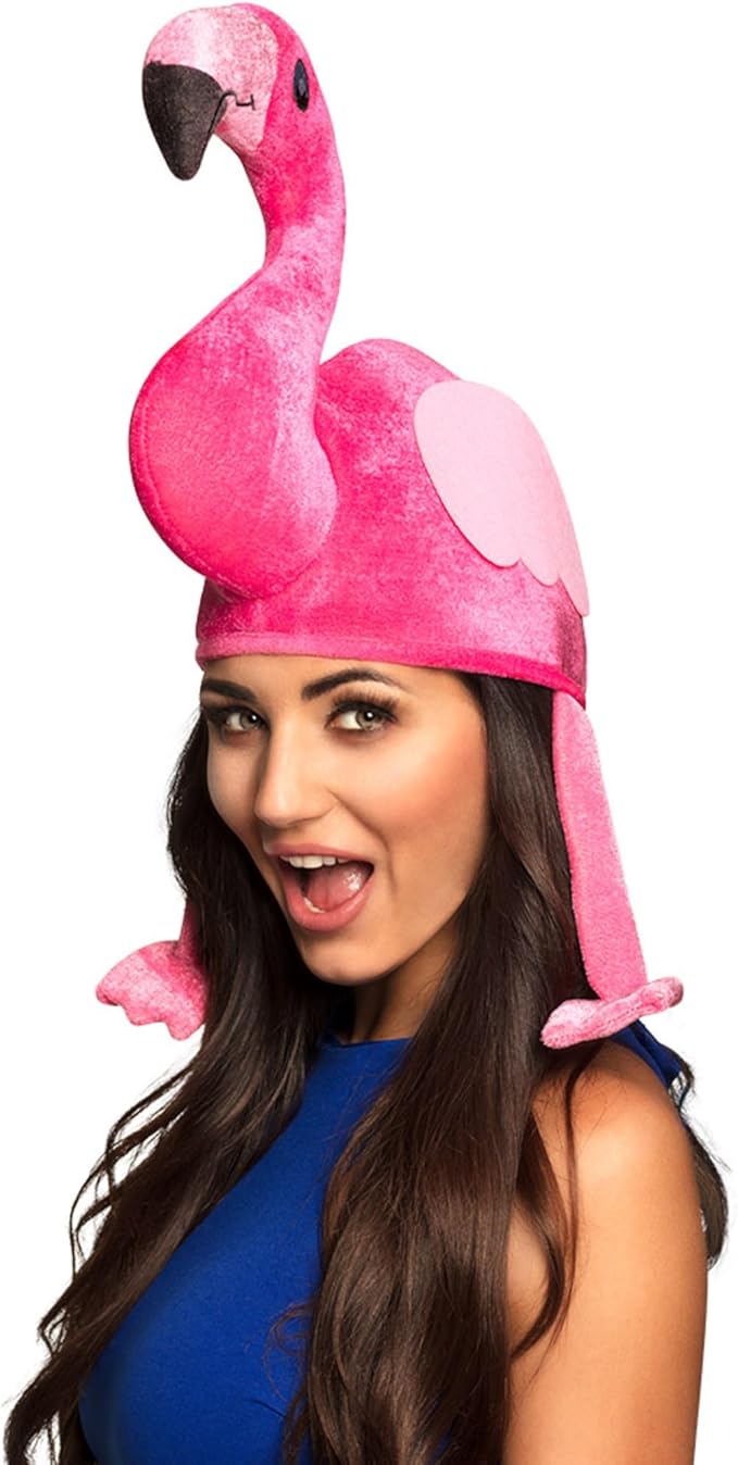 Fancy dress flamingo hat