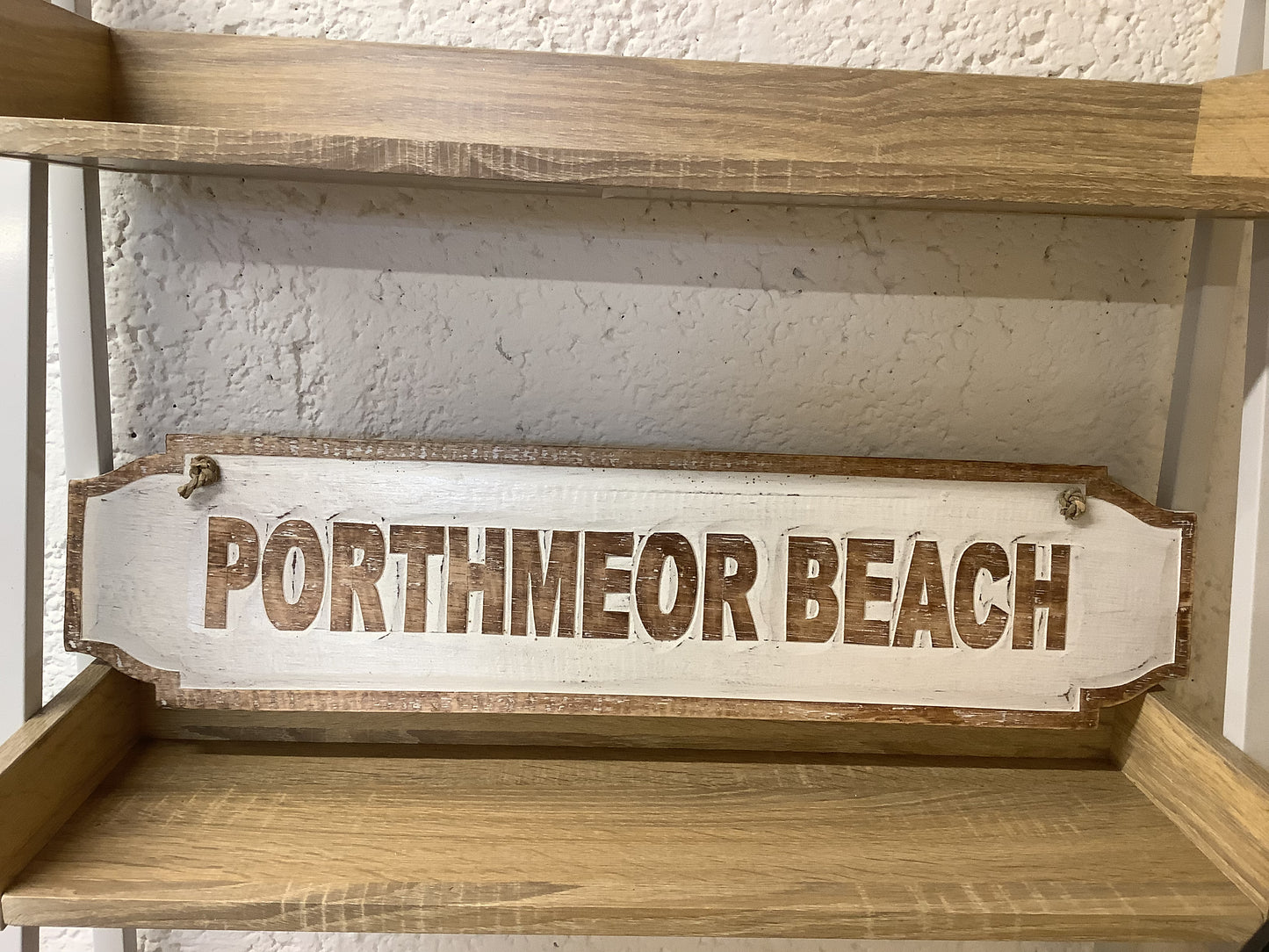Wooden hanging plaque