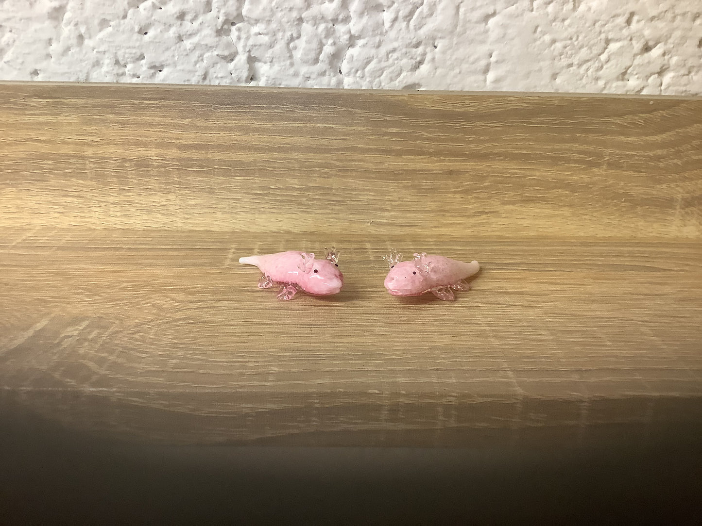 Glass Pink axolotl