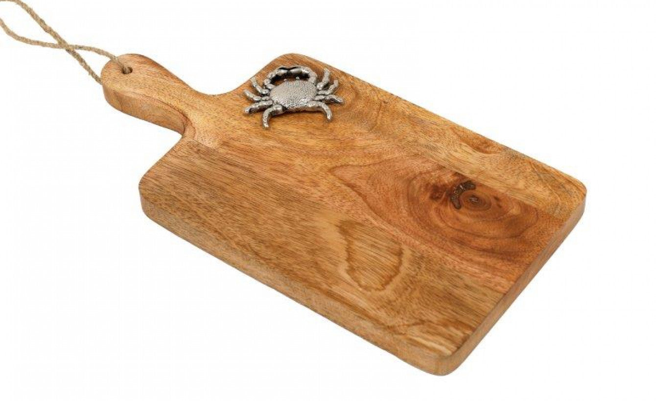 crab wooden chopping board