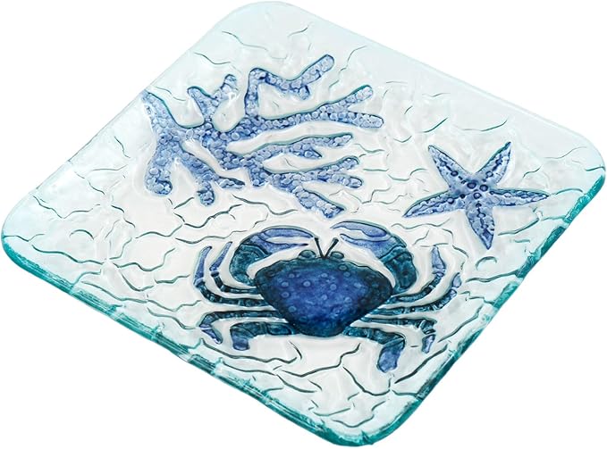 Glass Crab/lobster plate