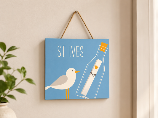 St ives plaque
